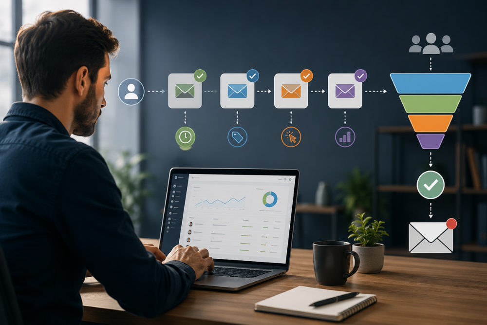 come impostare una sequenza di email (email sequencing)